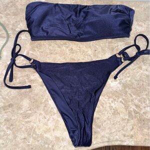 Victoria’s Secret Navy Blue Bikini Set